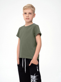 Футболка ISSA Plus модель GCD1-08_khaki Фото