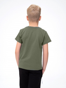 Футболка ISSA Plus модель GCD1-08_khaki Фото