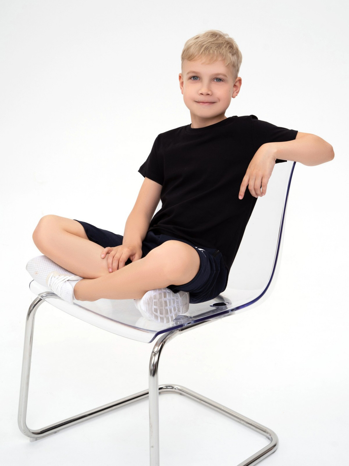 Футболка ISSA Plus модель GCD1-08_black Фото