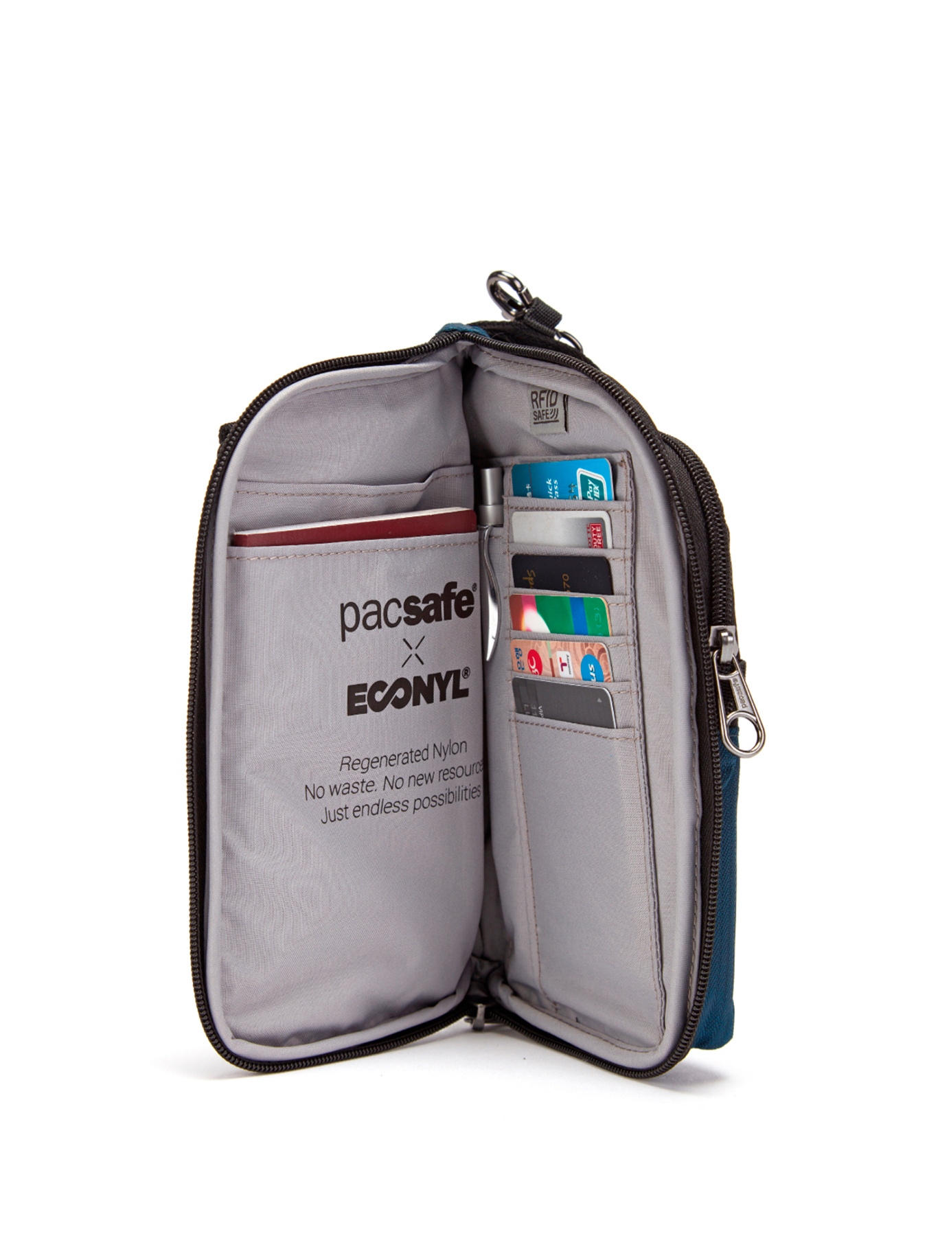Мессенджер Pacsafe Daysafe ECONYL tech crossbody модель 40125641 Фото