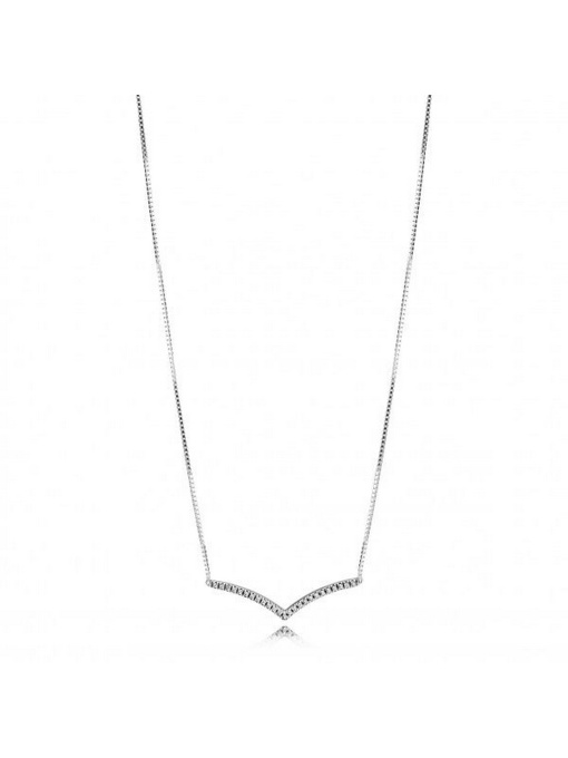 Колье PANDORA Moments модель 397802CZ Фото