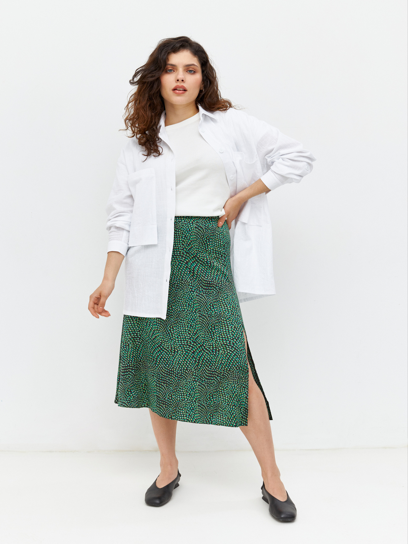 Юбка миди RicaMare модель RM4020-22-3DU Фото