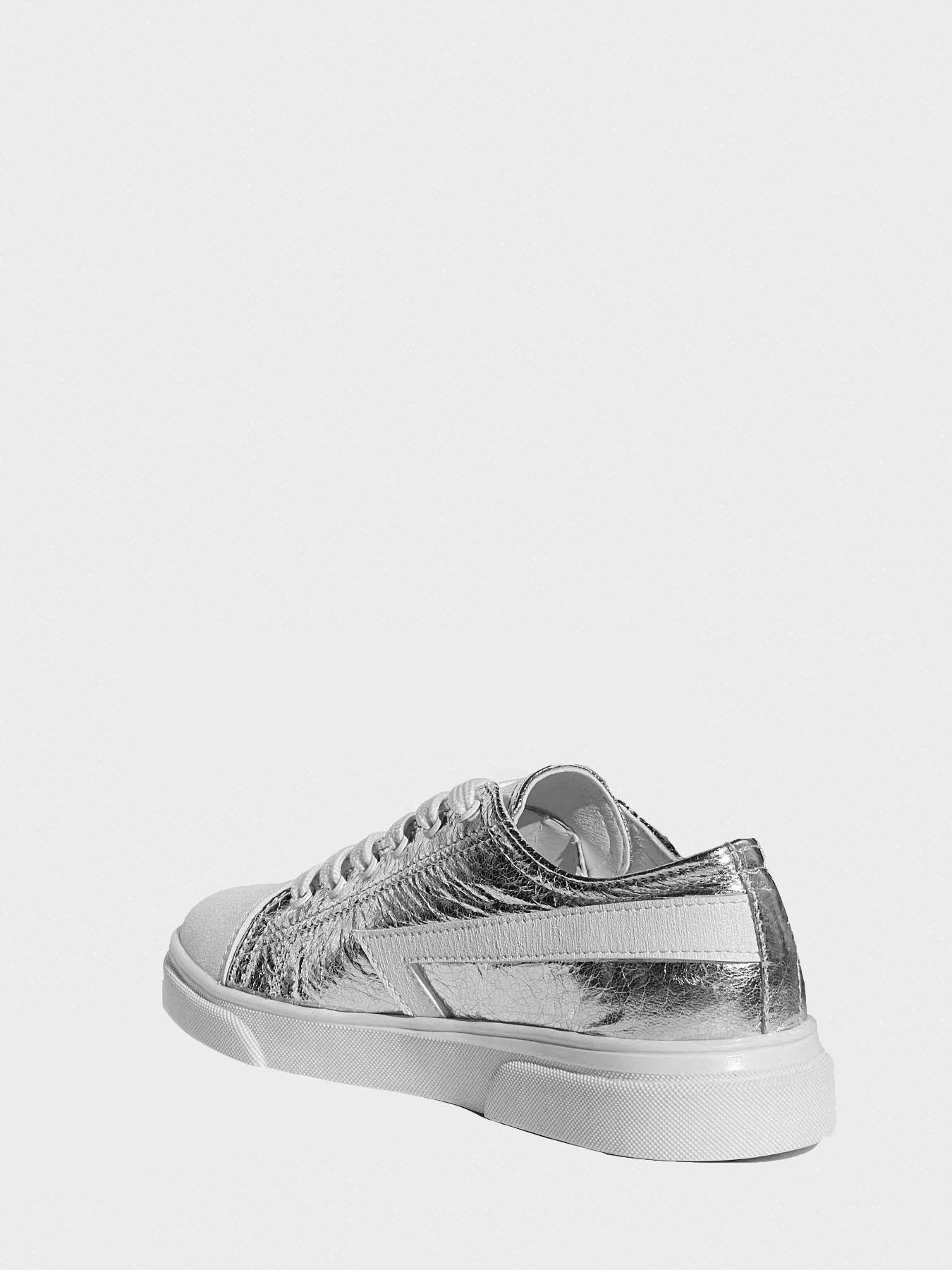 Кеды низкие EVIE модель Silver-942-24 Фото