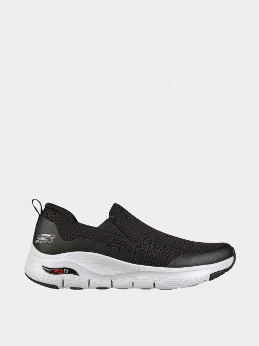 Слипондар мен мокасиндер Skechers үлгі 232043 BKW Фото