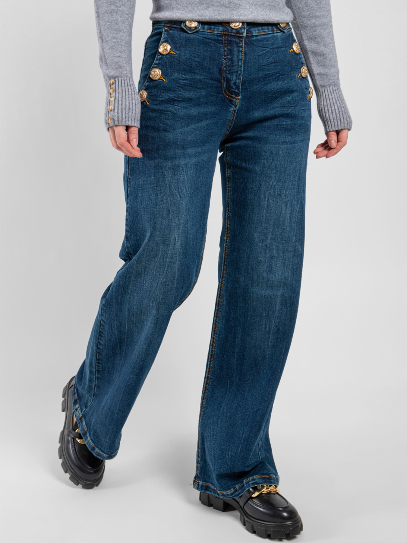 Расклешенные джинсы NOSECRETS модель 223NS330 Фото