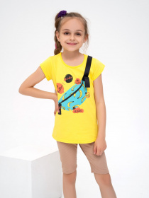 Футболка ISSA Plus модель CD1-27_yellow Фото