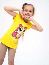 Футболка ISSA Plus модель CD1-28_yellow Фото