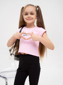 Футболка ISSA Plus модель CD1-35_pink Фото