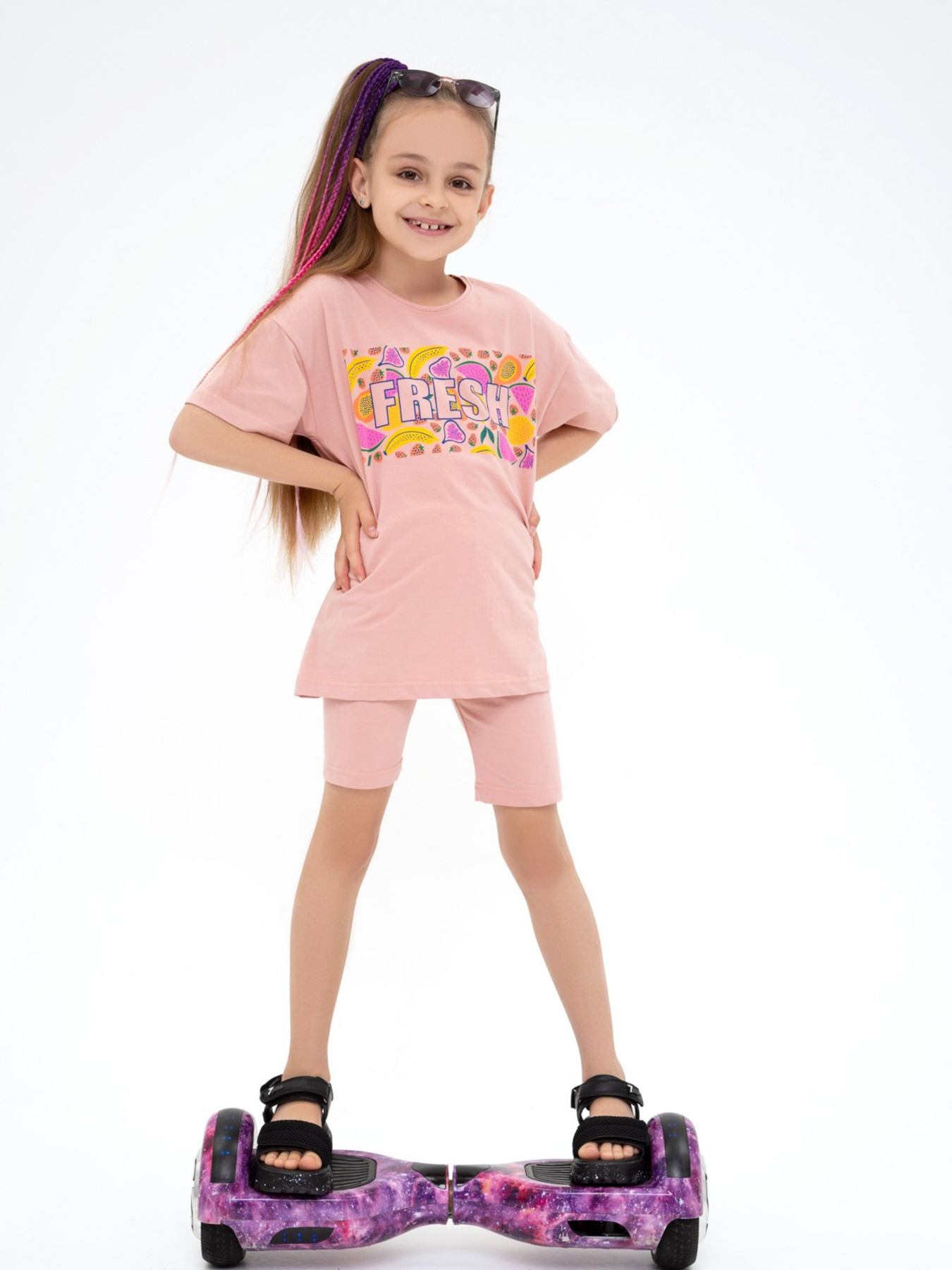 Повседневный костюм ISSA Plus модель CD1-36_peach Повседневный костюм ISSA Plus модель CD1-36_peach Фото