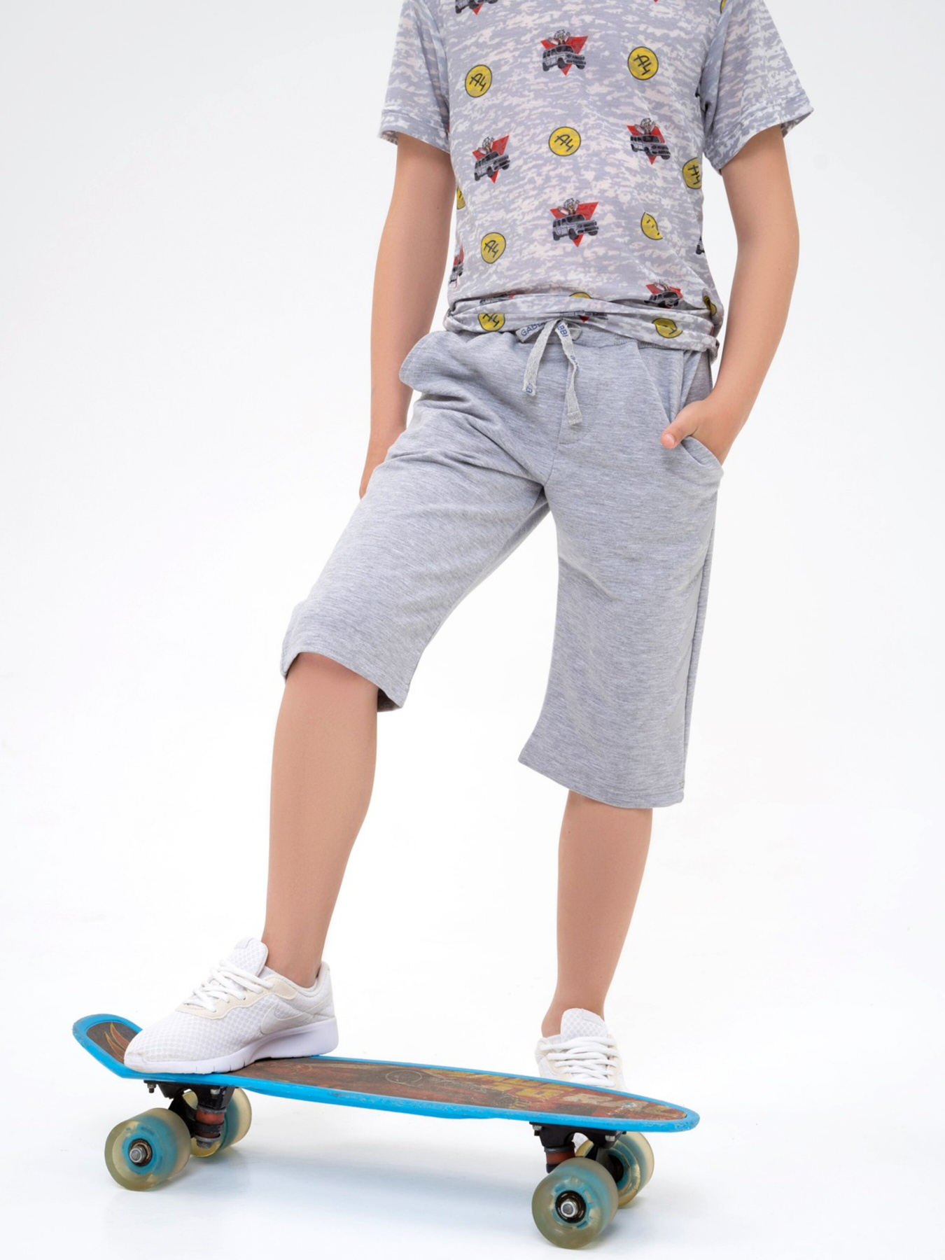 Шорти ISSA Plus Модель GCD1-10_grey Фото