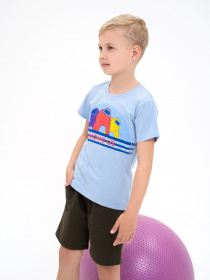 Футболка ISSA Plus модель GCD1-14_lightblue Фото