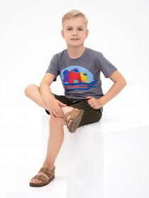 Футболка ISSA Plus модель GCD1-14_grey Футболка ISSA Plus модель GCD1-14_grey Фото