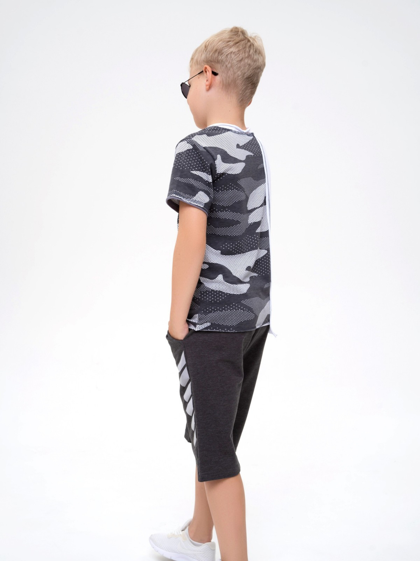 Футболка ISSA Plus модель GCD1-15_whitegrey Фото