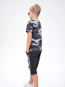 Футболка ISSA Plus модель GCD1-15_whitegrey Фото