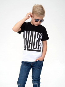 Футболка ISSA Plus модель GCD1-16_blackwhite Фото