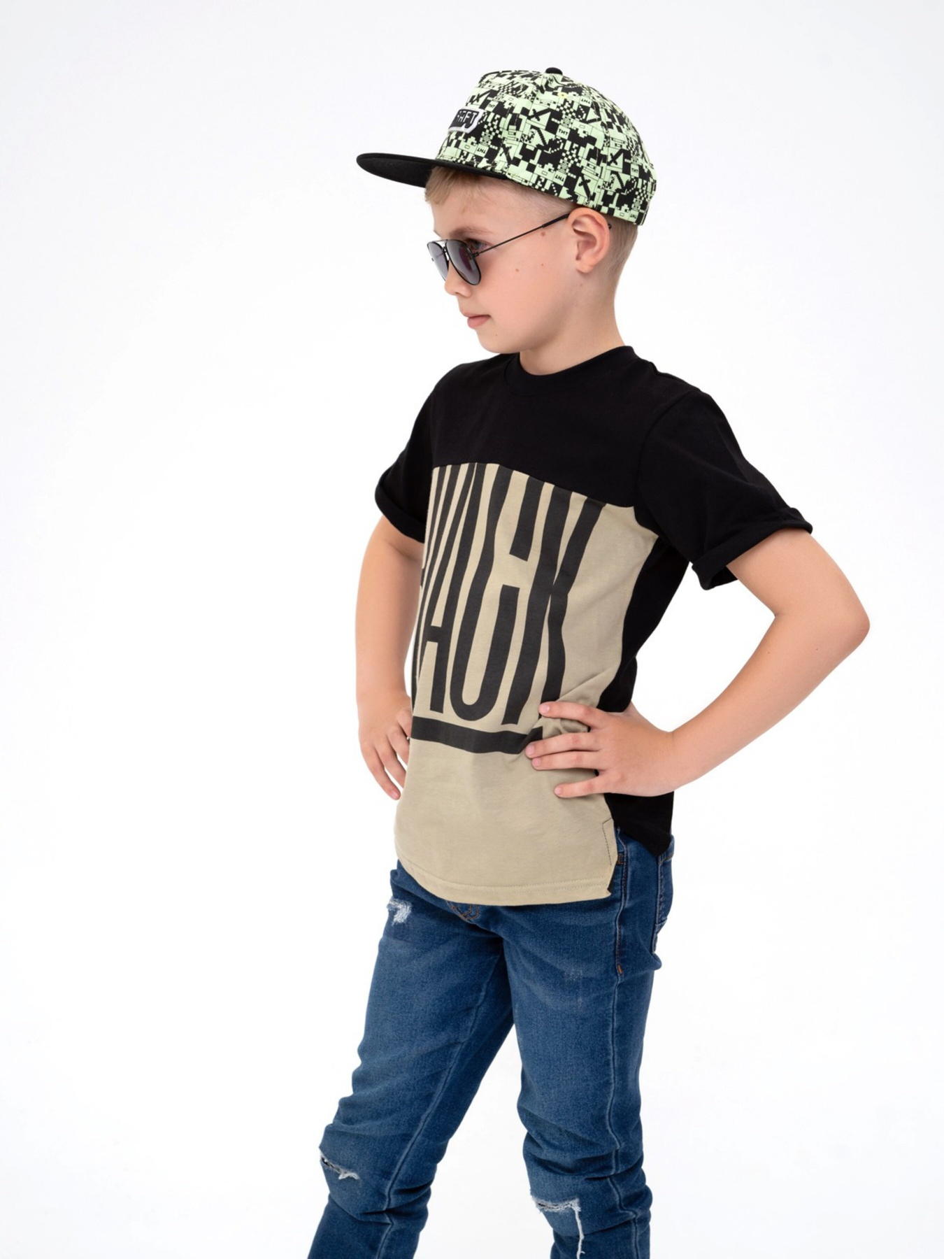 Футболка ISSA Plus модель GCD1-16_blackolive Фото