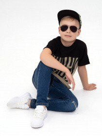 Футболка ISSA Plus модель GCD1-16_blackolive Фото