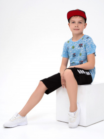 Футболка ISSA Plus модель GCD1-18_lightblue Фото