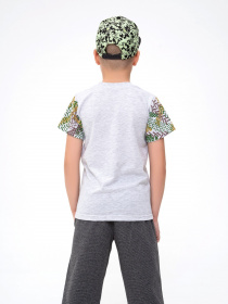 Футболка ISSA Plus модель GCD1-20_grey Фото