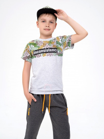 Футболка ISSA Plus модель GCD1-20_grey Фото