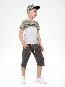 Футболка ISSA Plus модель GCD1-20_grey Фото