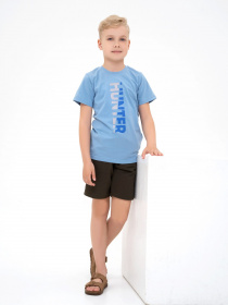 Футболка ISSA Plus Модель GCD1-21_lightblue Фото