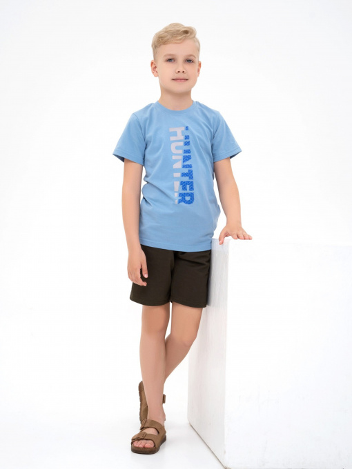 Футболка ISSA Plus Модель GCD1-21_lightblue Фото