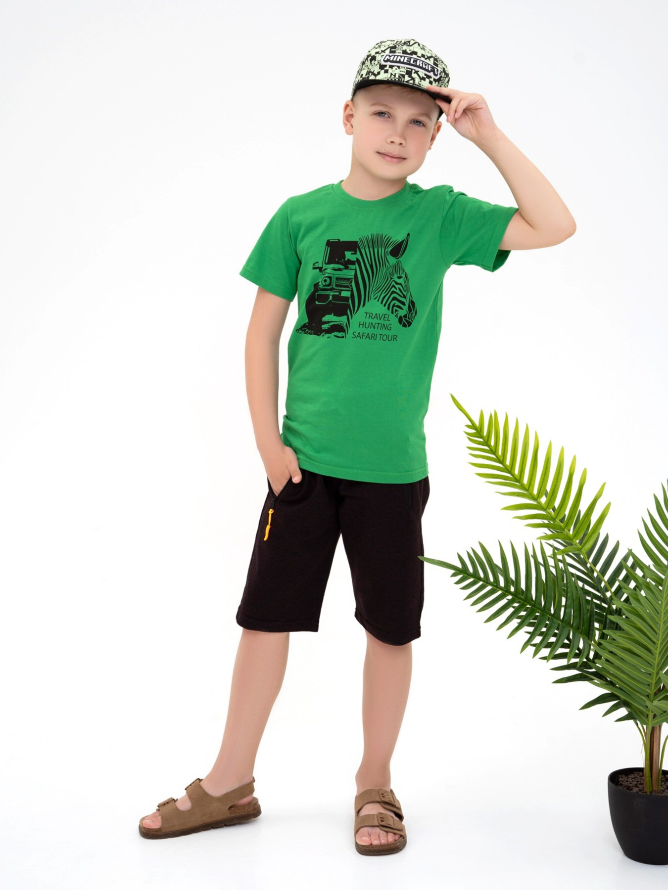 Футболка ISSA Plus модель GCD1-22_green Фото