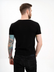 Футболка ISSA Plus модель GN4-127_black Футболка ISSA Plus модель GN4-127_black Фото