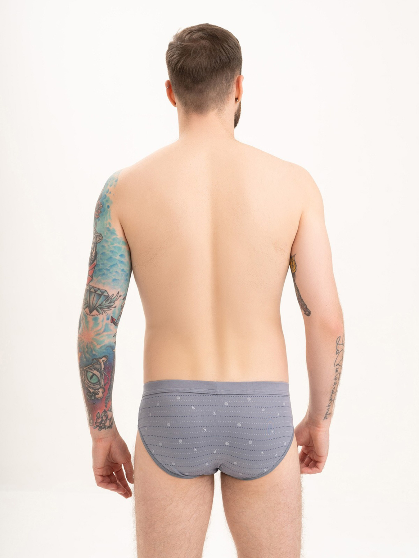 Труси ISSA Plus модель GN5-192_grey Труси ISSA Plus модель GN5-192_grey Фото