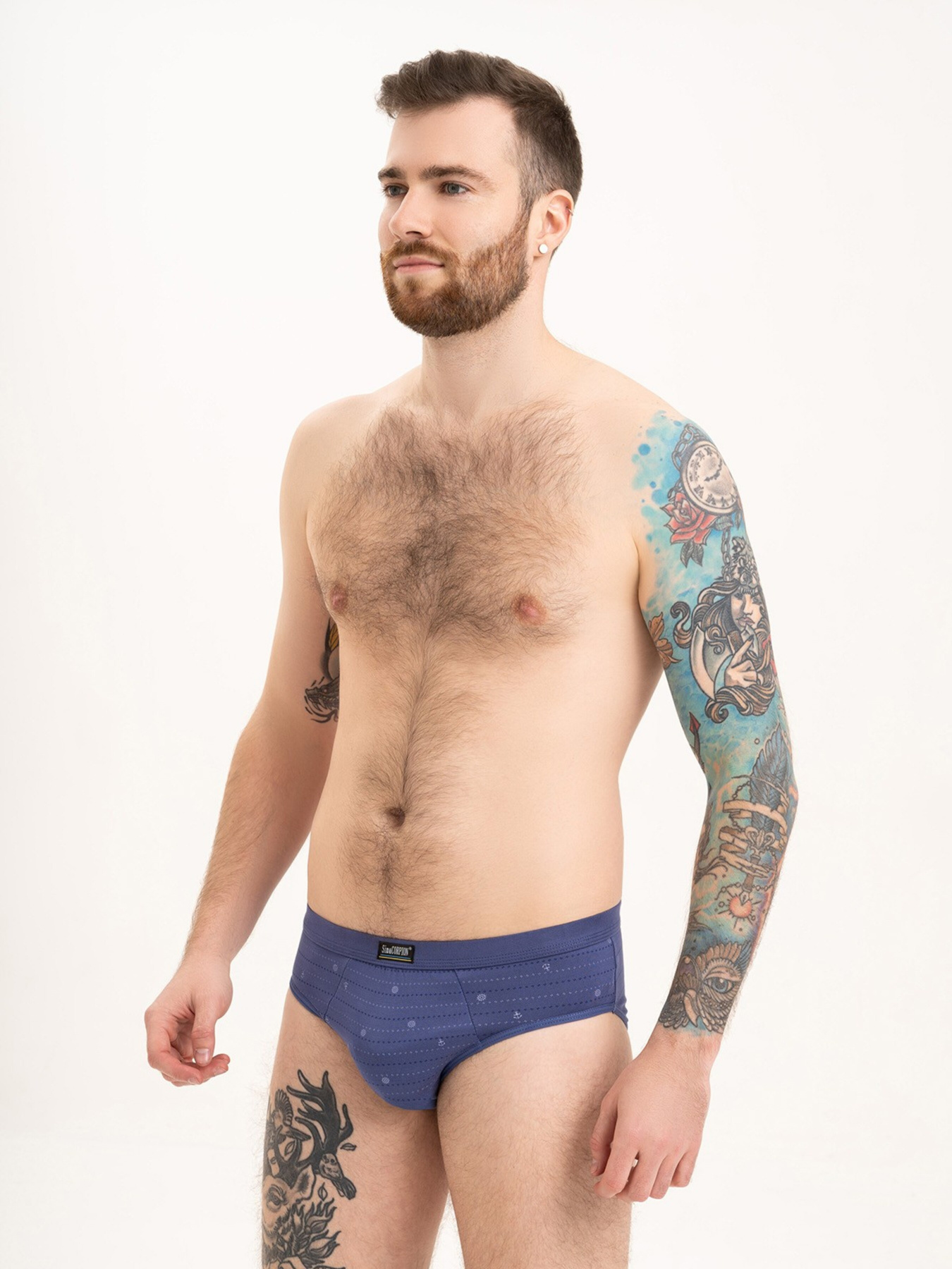 Труси ISSA Plus модель GN5-192_blue Фото