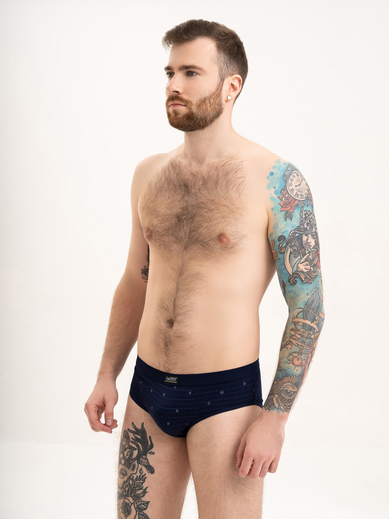 Труси ISSA Plus модель GN5-192_darkblue Фото