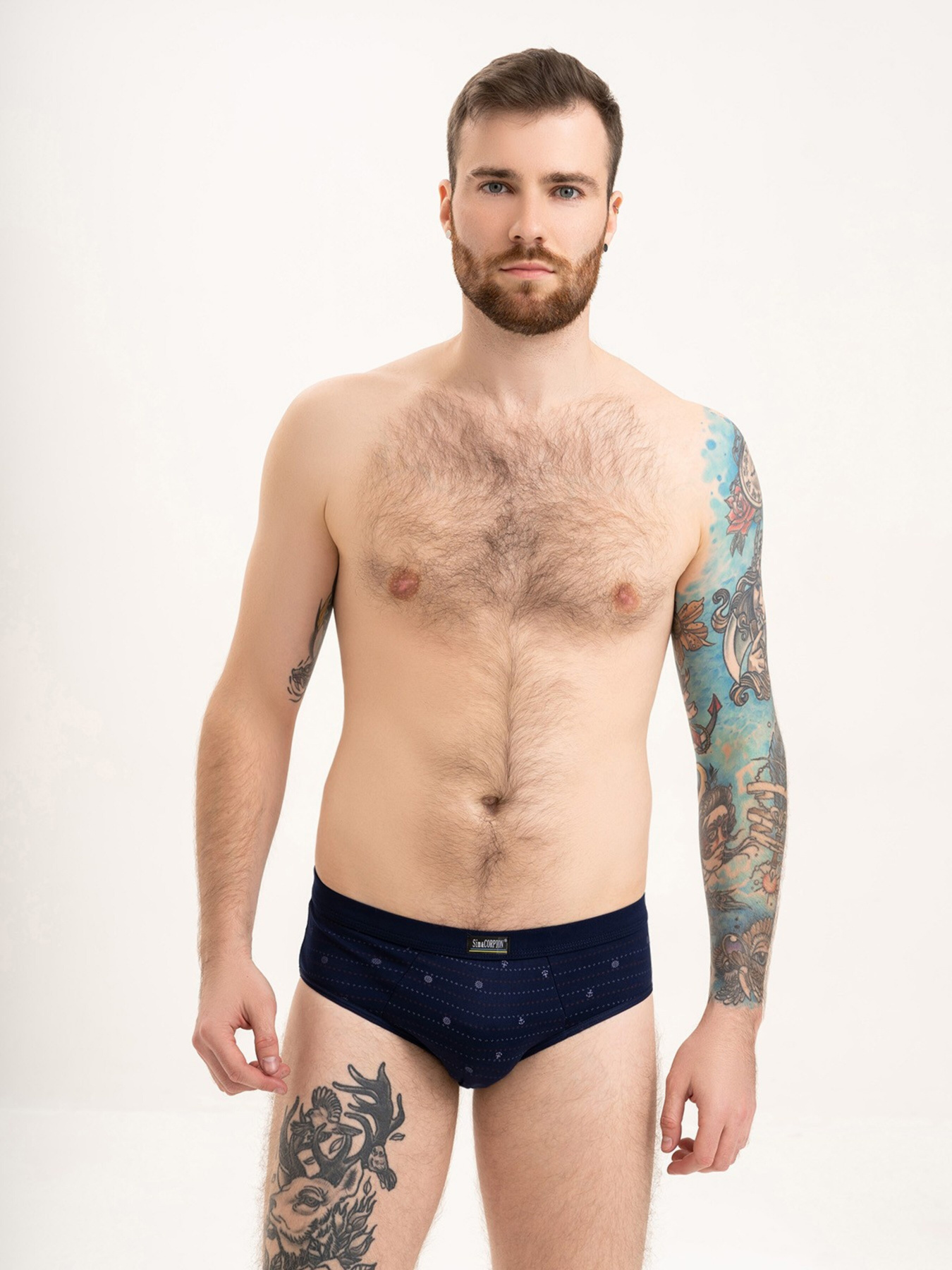 Труси ISSA Plus модель GN5-192_darkblue Фото