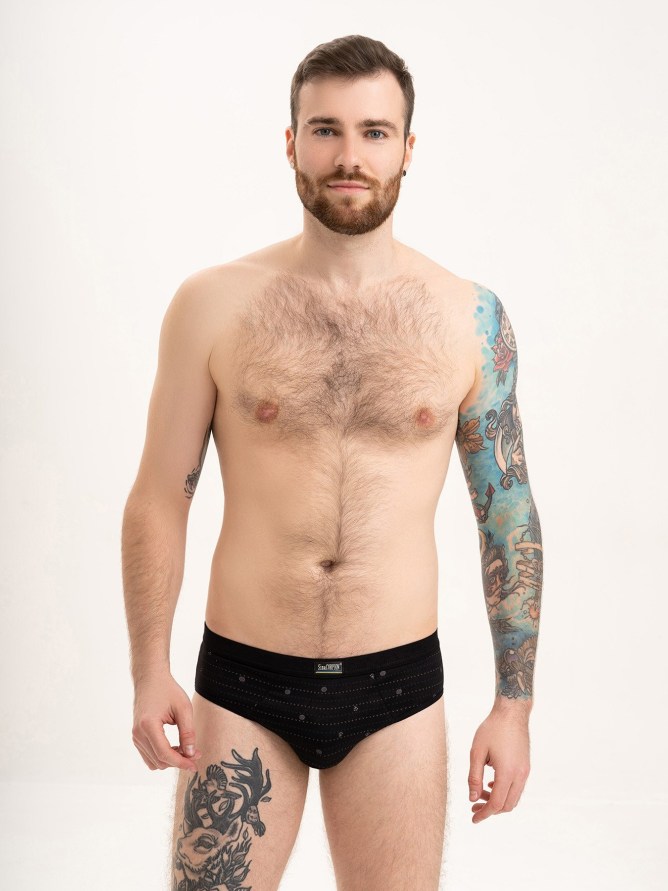 Труси ISSA Plus модель GN5-192_black Фото