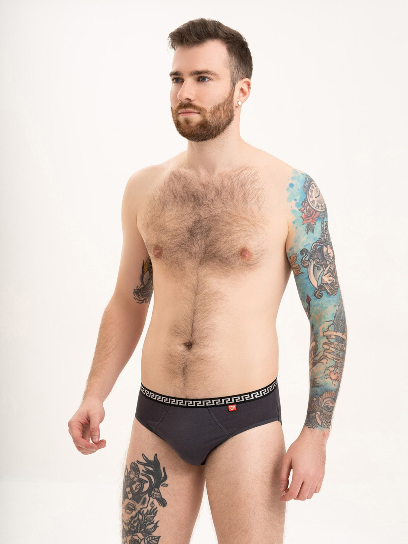 Труси ISSA Plus модель GN5-194_darkgray Фото