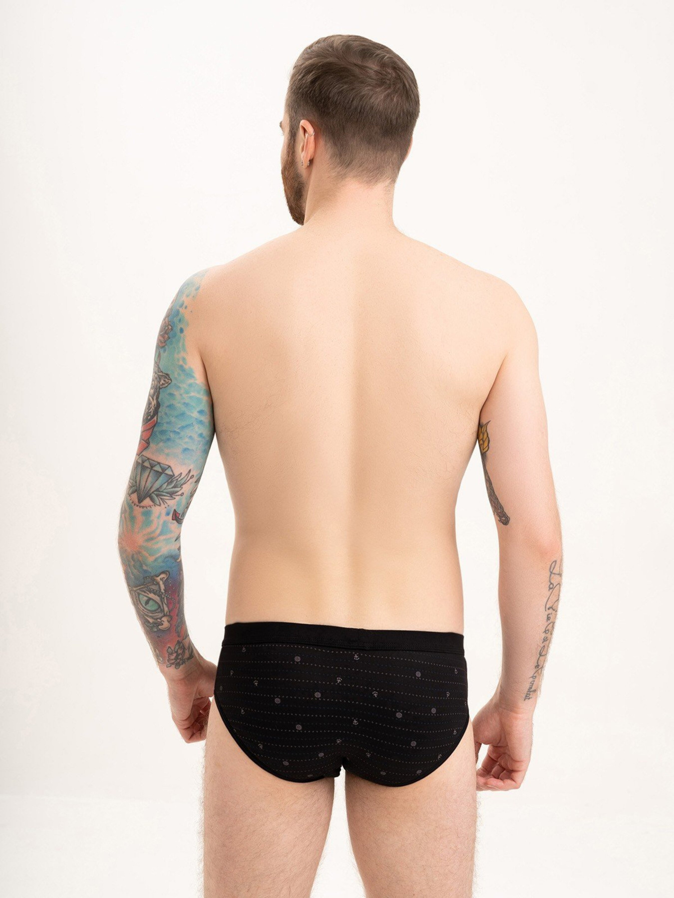 Трусы ISSA Plus модель GN5-194_black Трусы ISSA Plus модель GN5-194_black Фото