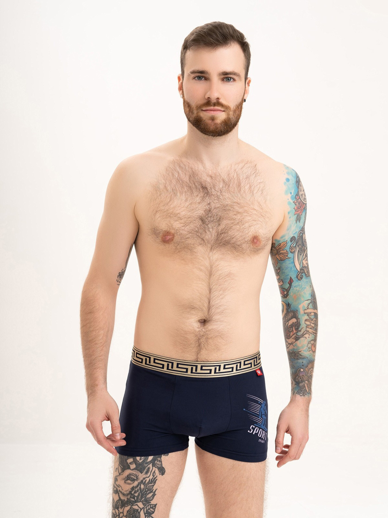 Труси ISSA Plus модель GN5-199_darkblue Фото