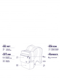 Рюкзаки Pacsafe Slingsafe LX350 модель 45331802 Фото