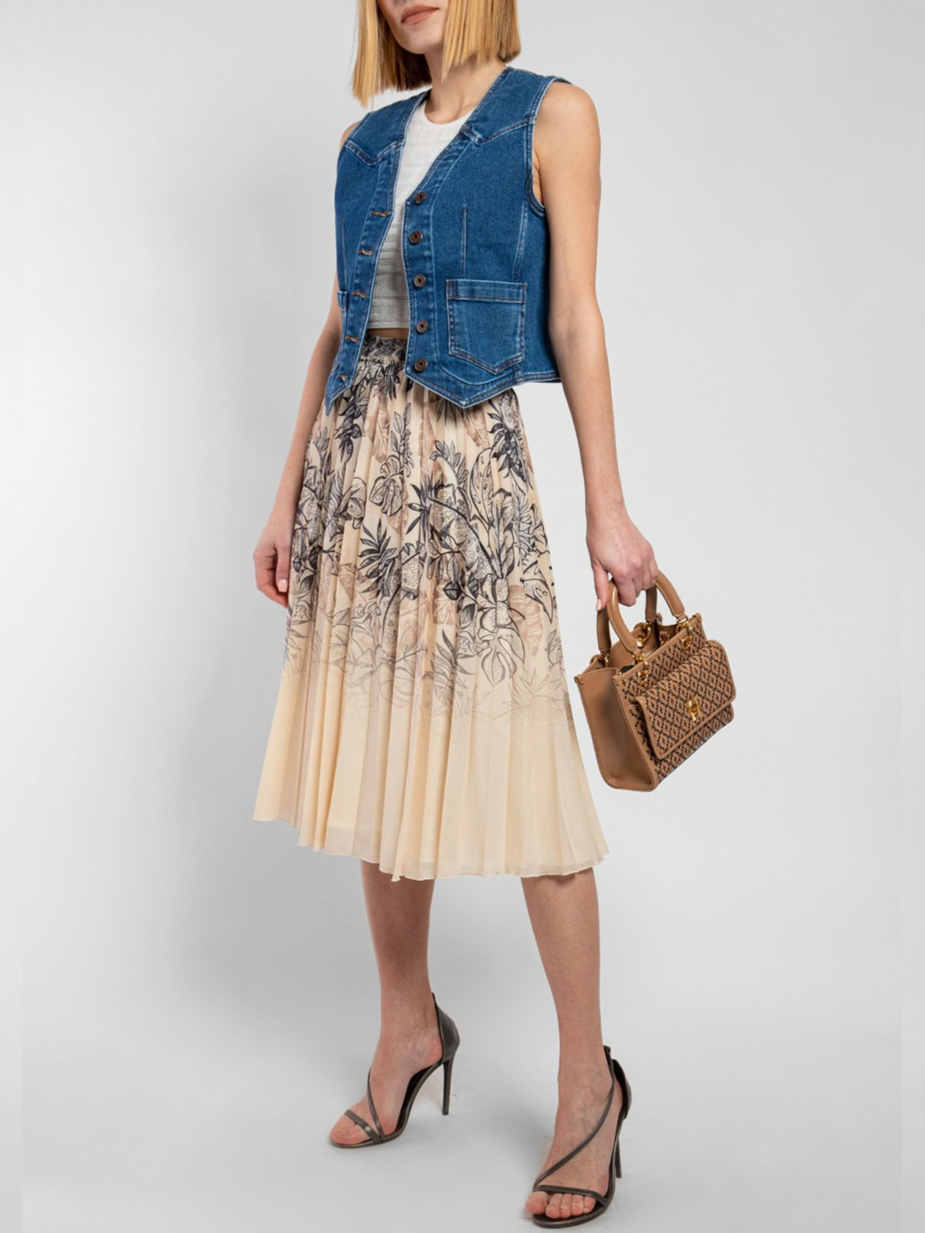 Юбка миди KOCCA модель P23PGO9439AAFA2760 Юбка миди KOCCA модель P23PGO9439AAFA2760 Фото