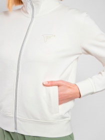 Кофта спортивна Fred Mello модель FW23S04FZ_OFF_WHITE Фото
