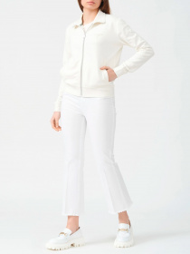 Кофта спортивна Fred Mello модель FW23S04FZ_OFF_WHITE Фото