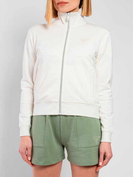 Кофта спортивная Fred Mello модель FW23S04FZ_OFF_WHITE Фото