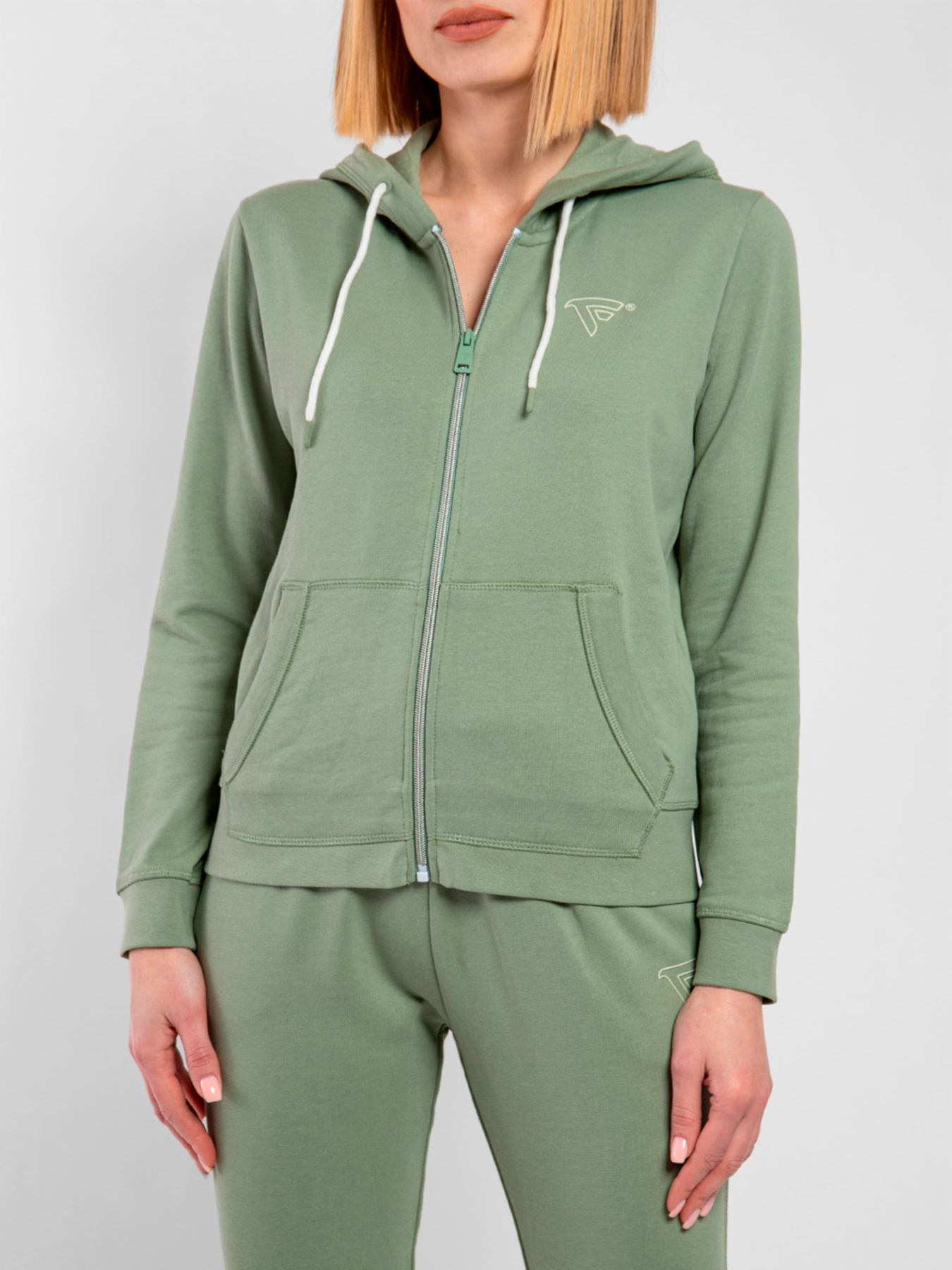 Кофта спортивная Fred Mello модель FW23S02FZ_SAGE Фото