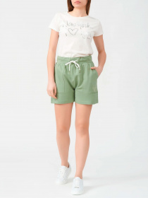 Шорти Fred Mello модель FW23S02SF_SAGE Фото