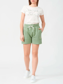 Повседневные шорты Fred Mello модель FW23S02SF_SAGE Фото