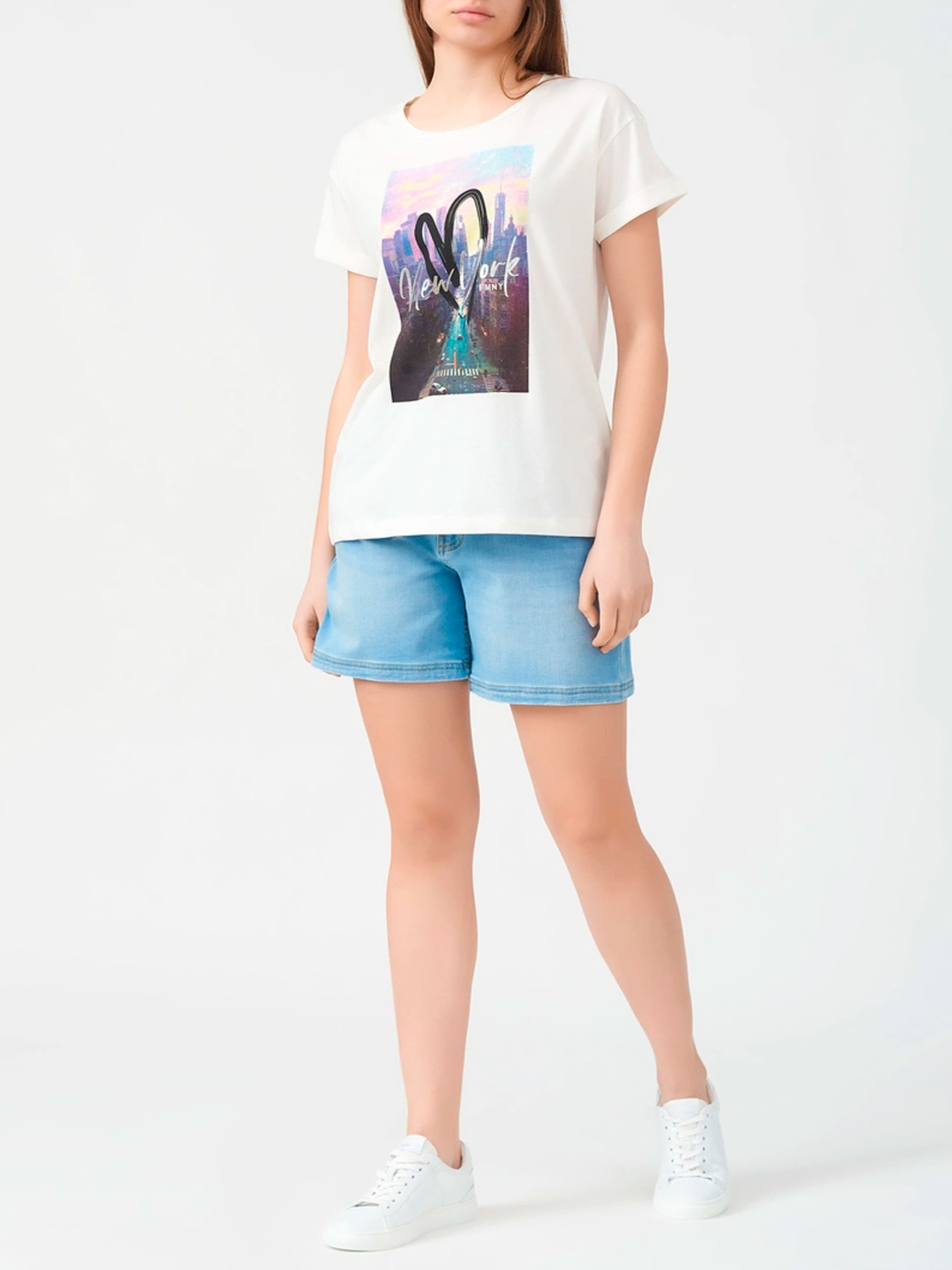 Футболка Fred Mello модель FW23S09TG_OFF_WHITE Фото