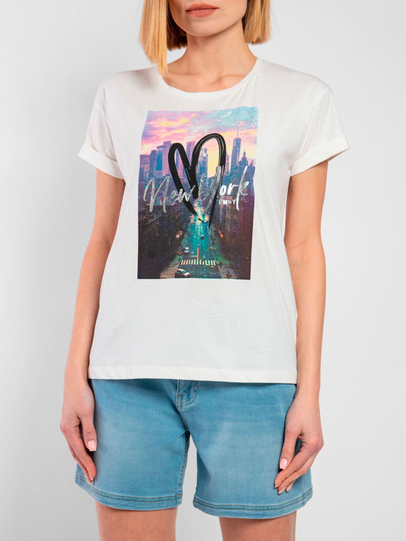 Футболка Fred Mello модель FW23S09TG_OFF_WHITE Фото