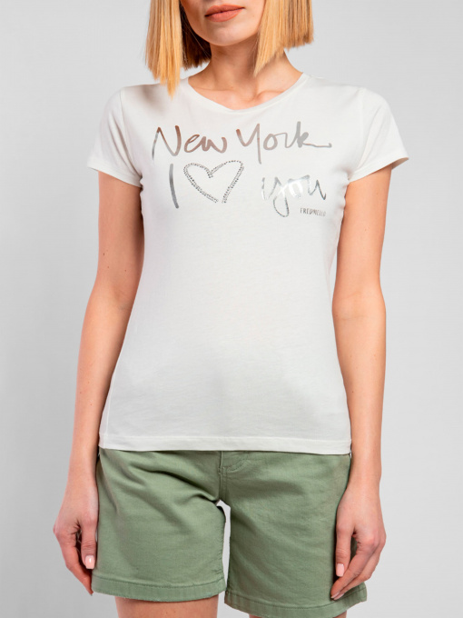 Футболка Fred Mello модель FW23S18TG_OFF_WHITE Фото