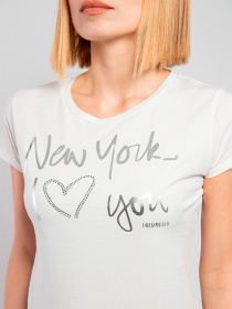 Футболка Fred Mello модель FW23S18TG_OFF_WHITE Фото