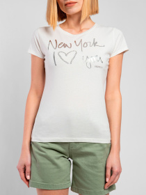 Футболка Fred Mello модель FW23S18TG_OFF_WHITE Фото